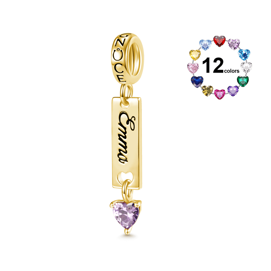 Gnoce Bar Birthstone Charm_1