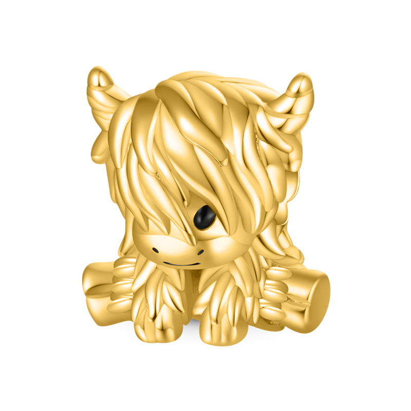 Gnoce Scottish Highland Cow Charm_1