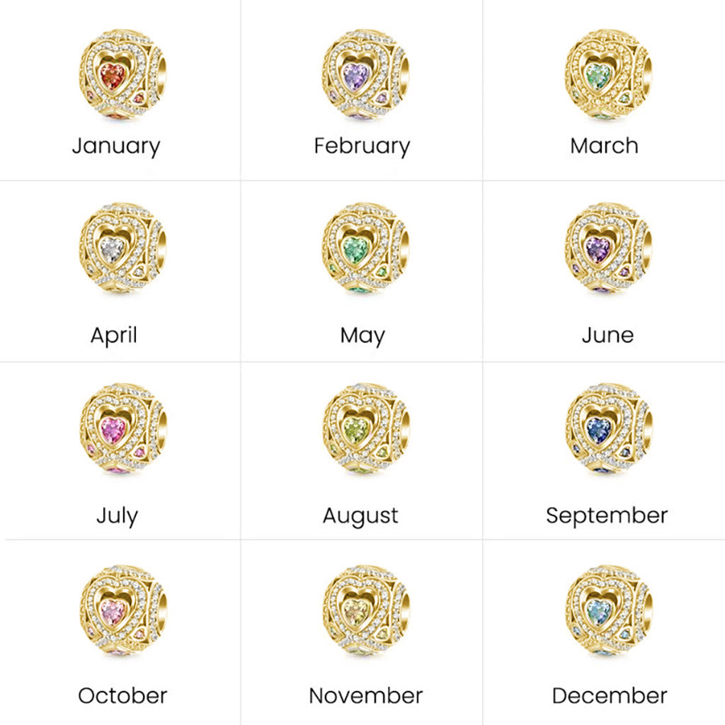 Gnoce Infinite Love Birthstone Charm_3