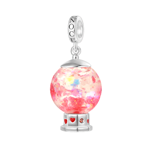 Gnoce Love Candy Machine Charm Platinum-plated Silver Blend_1