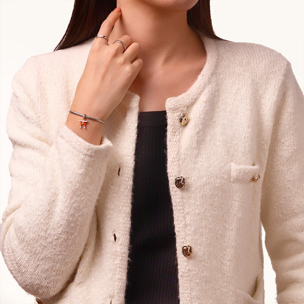 Gnoce Japanese Torii Gate Pendant Dangle Charm_6