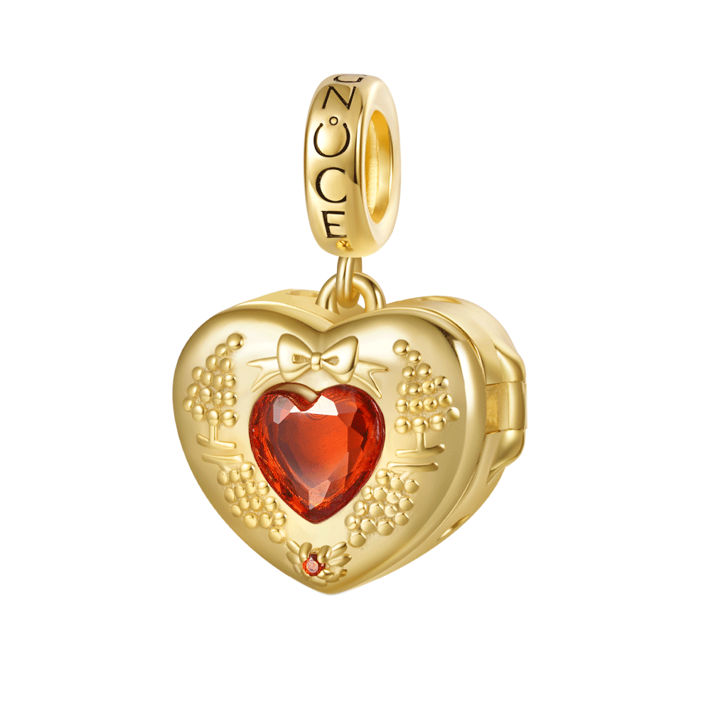 Gnoce Little Goody Two Shoes Heart Locket Charm_1