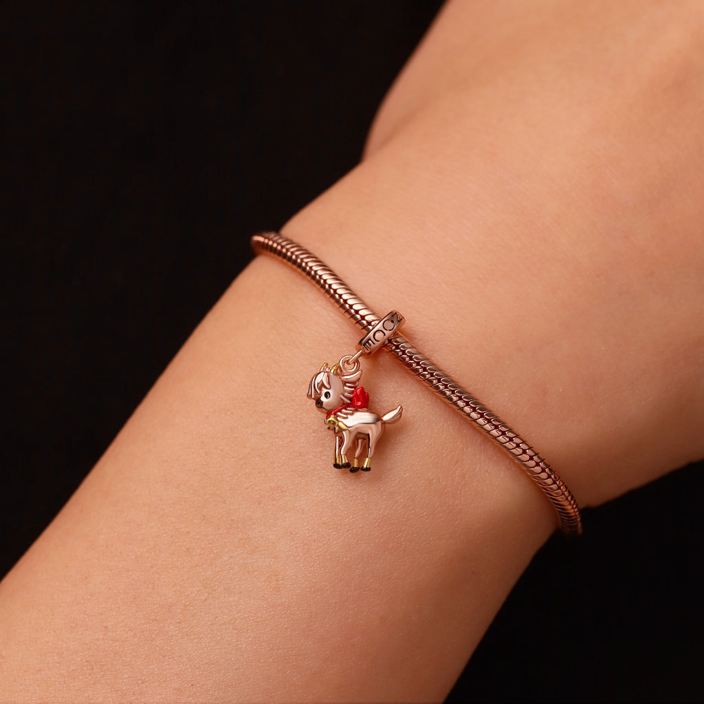 Gnoce Little Goody Two Shoes Flocke Deer Charm_5