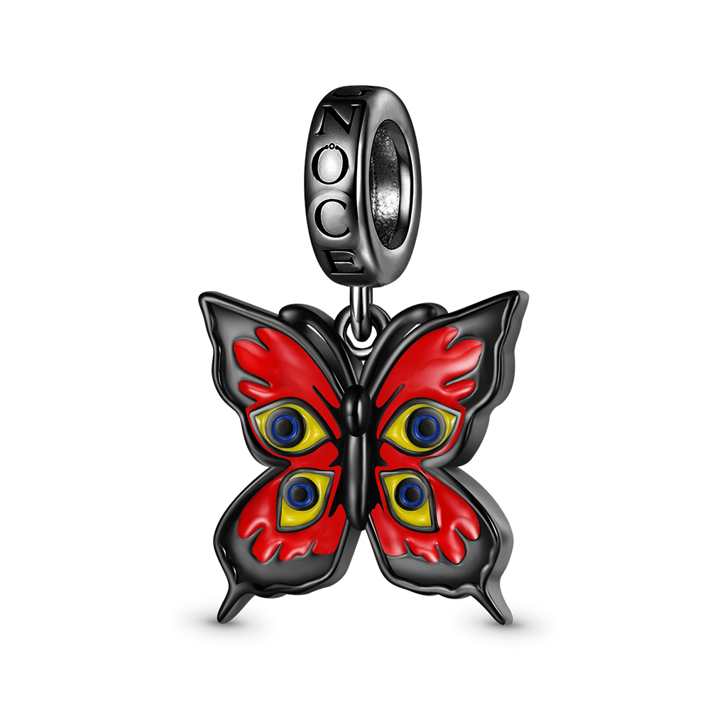 Gnoce Little Goody Two Shoes Red Walpurga Butterfly Charm_1