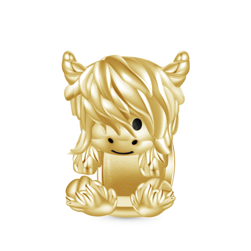 Gnoce Scottish Highland Cow Charm_1