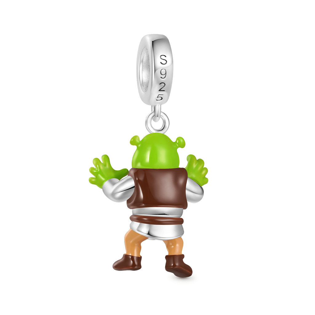 Gnoce Green-skinned Shrek Pendant Dangle Charm_2