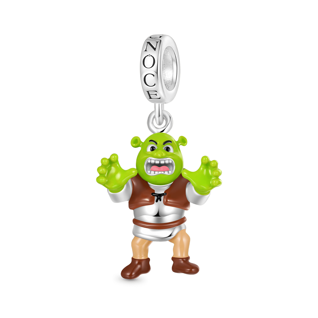 Gnoce Green-skinned Shrek Pendant Dangle Charm_1