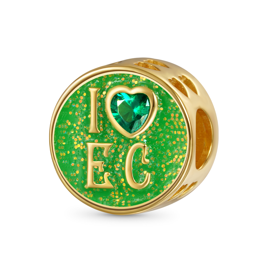 Gnoce Wicked I Love Emerald City Personalized Photo Charm_2