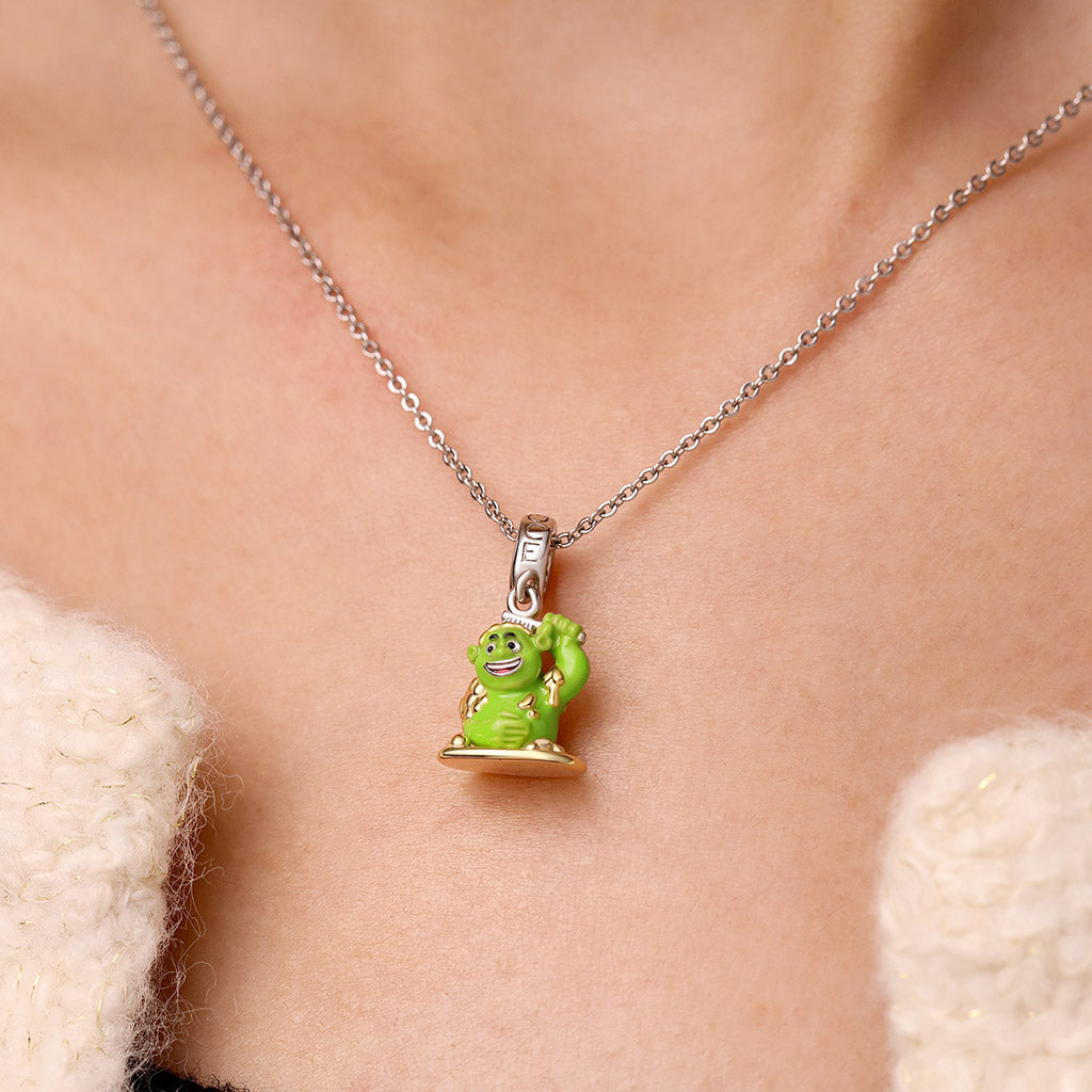 Gnoce Shrek Enjoy Delightful Bath Pendant Dangle Charm_5