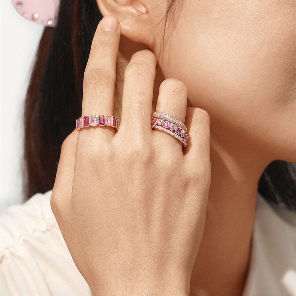 Gnoce Morganite Baguette Cut Bezel Ring_5