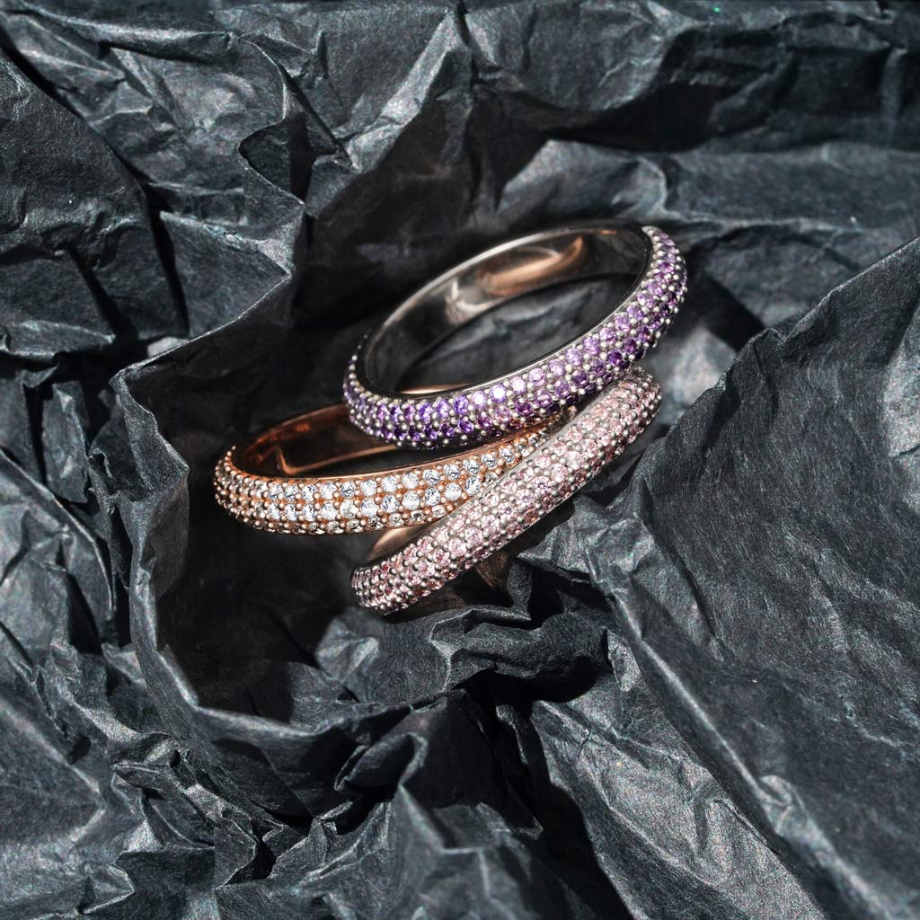 Gnoce Topaz Petit Signature Pave Ring_4