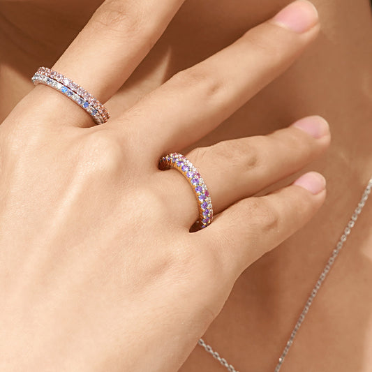 Gnoce Amethyst Round-cut Statement Ring_5
