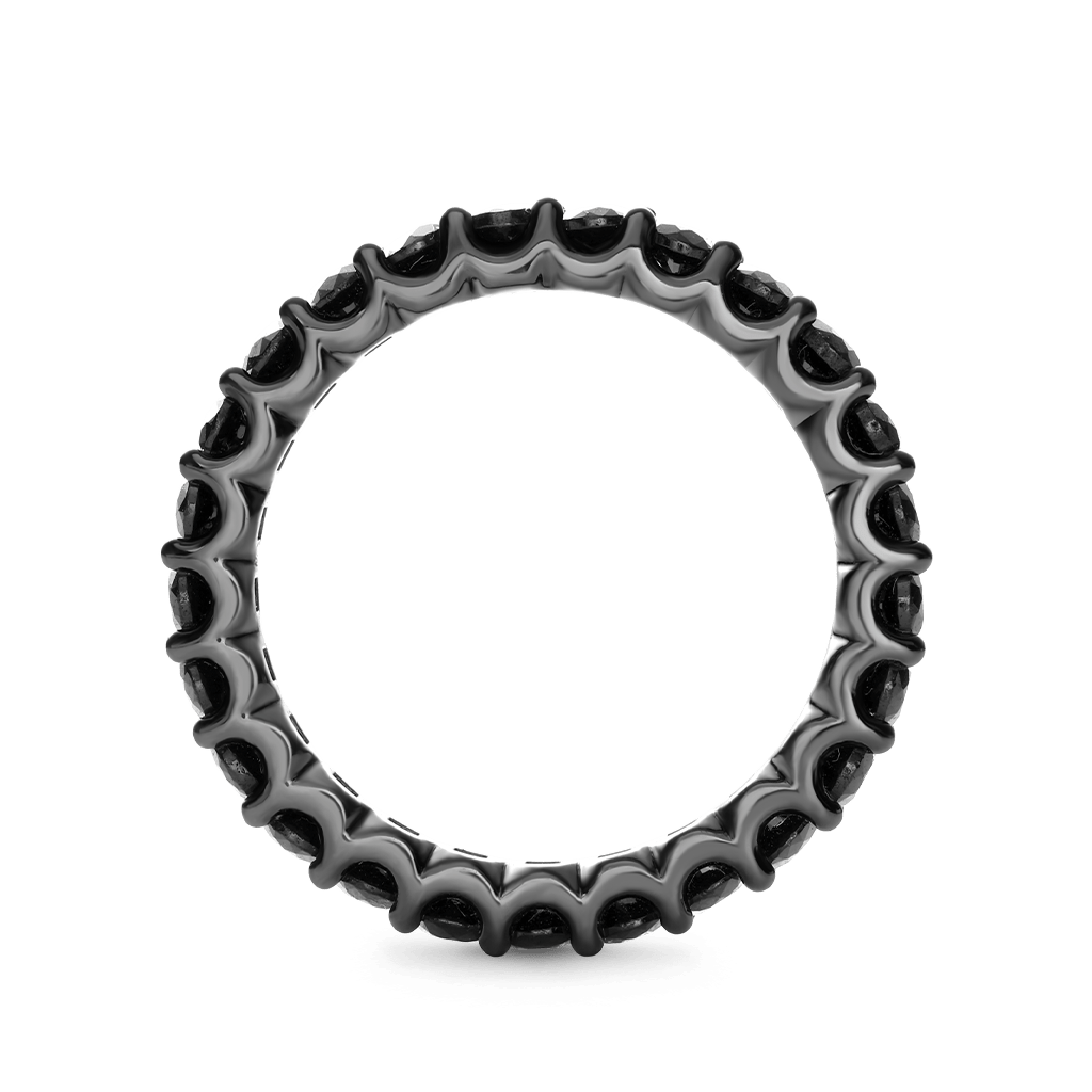 Gnoce Black Onyx Round-cut Ring_3