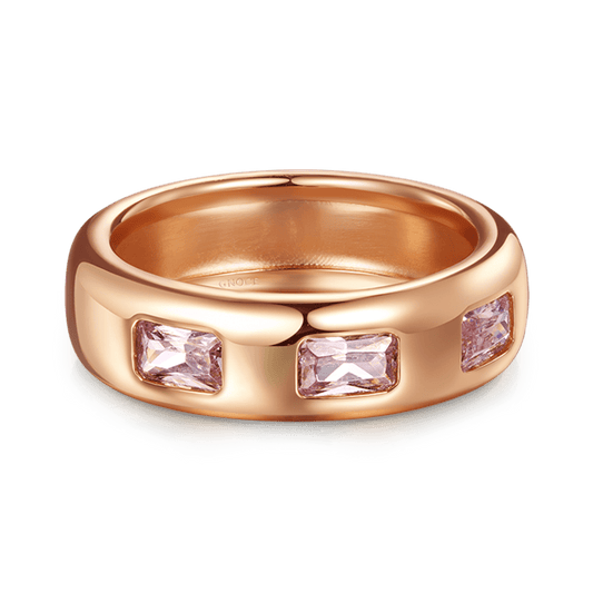 Gnoce Triple Morganite Bezel Ring_1