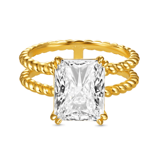 Gnoce Radiant-cut Soliatire Split Shank Ring_1