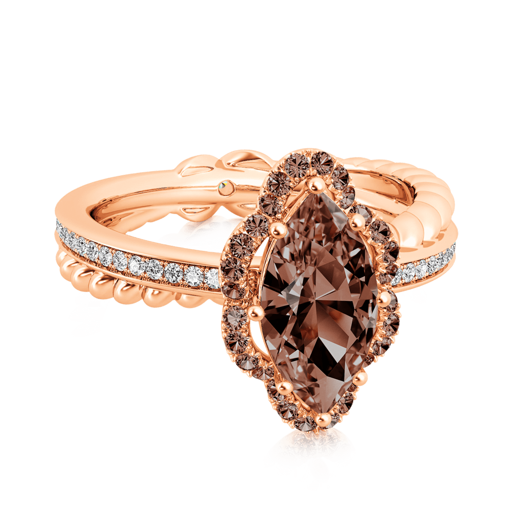 Gnoce Marquise-Cut Halo Ring_3
