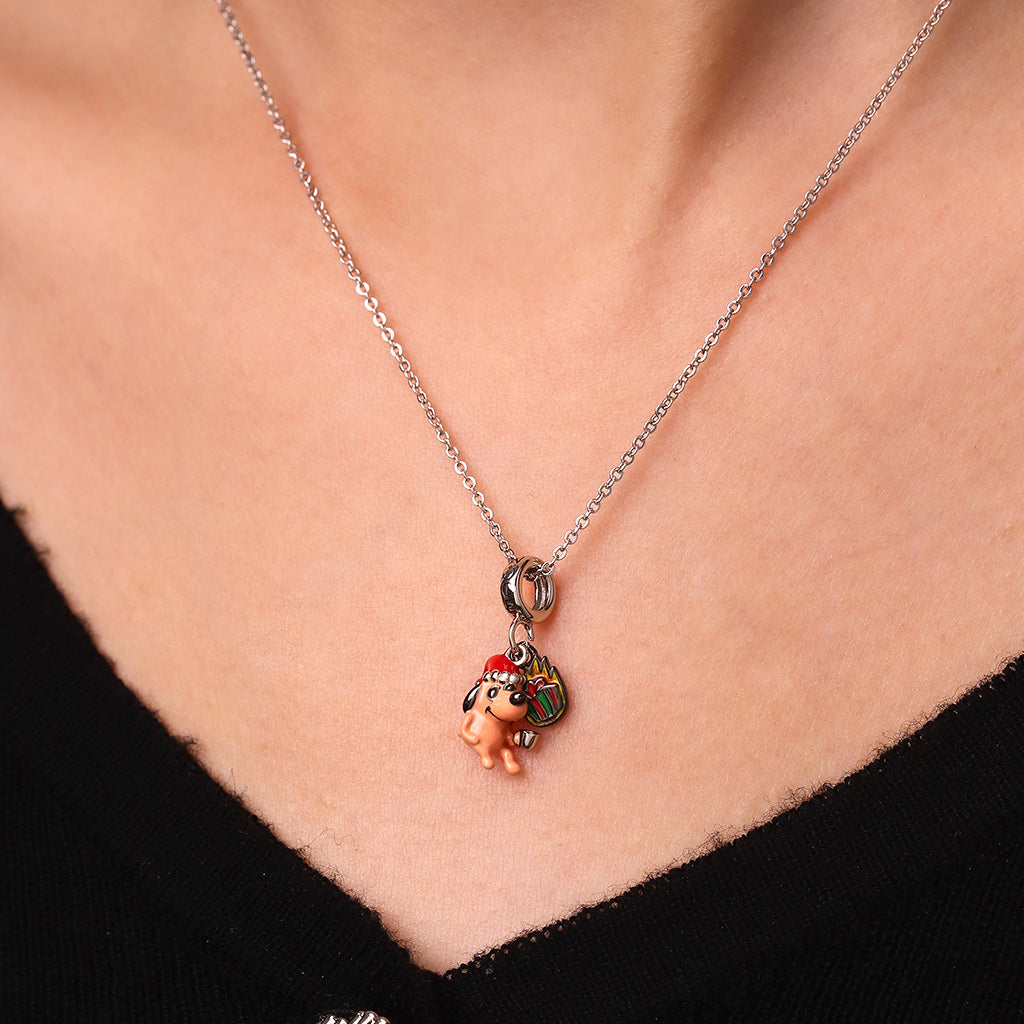 Gnoce This Is Fine Pendant Dangle Charm - Coffee Cup_5