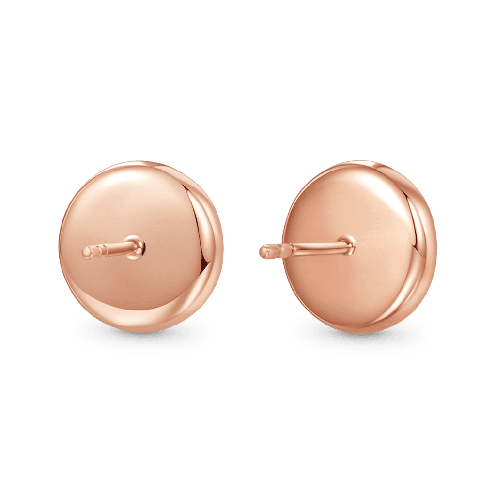 Gnoce Devil's Eye Paved Stud Earrings Platinum-plated Silver Blend_3