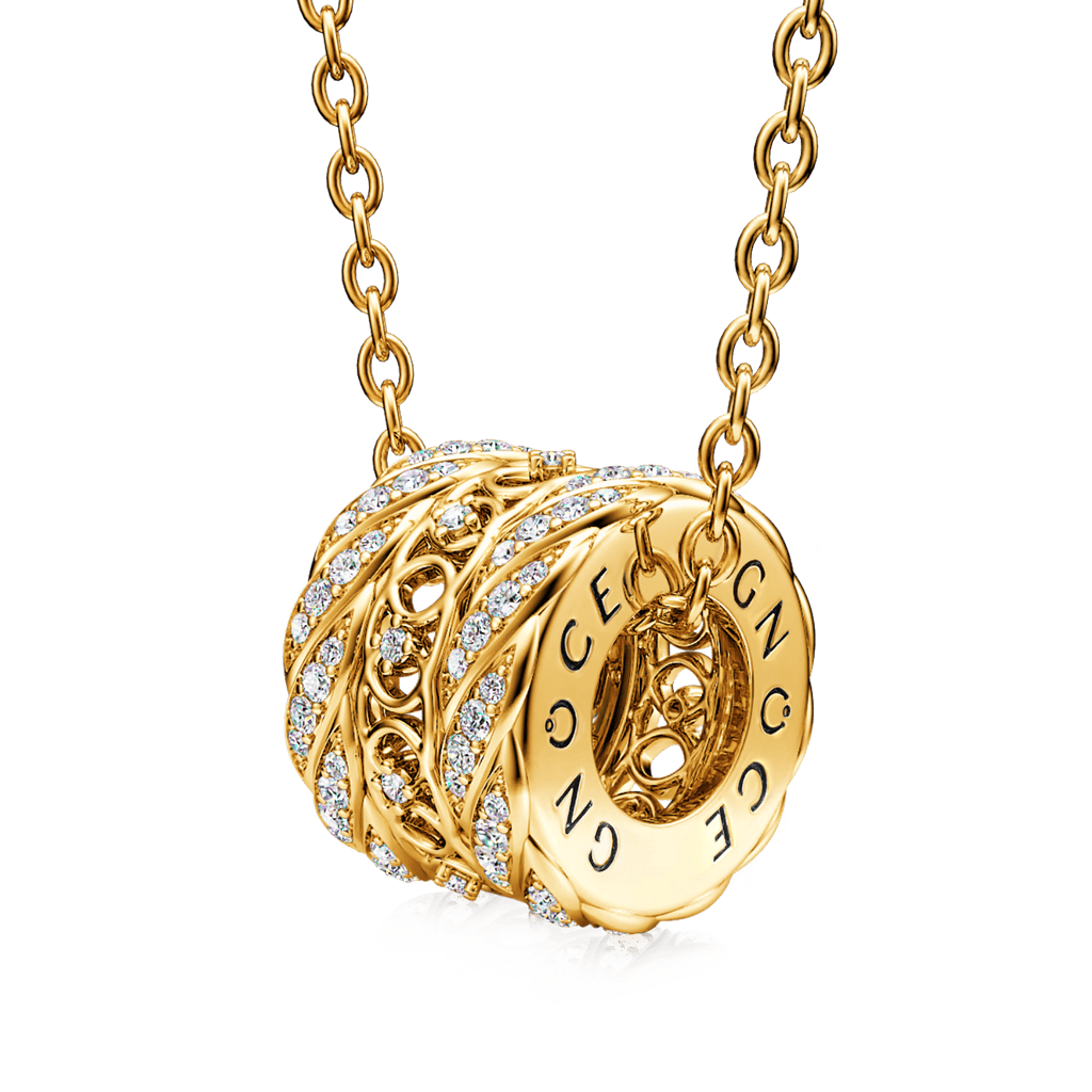 Gnoce Interlocking Love Drum Necklace_1