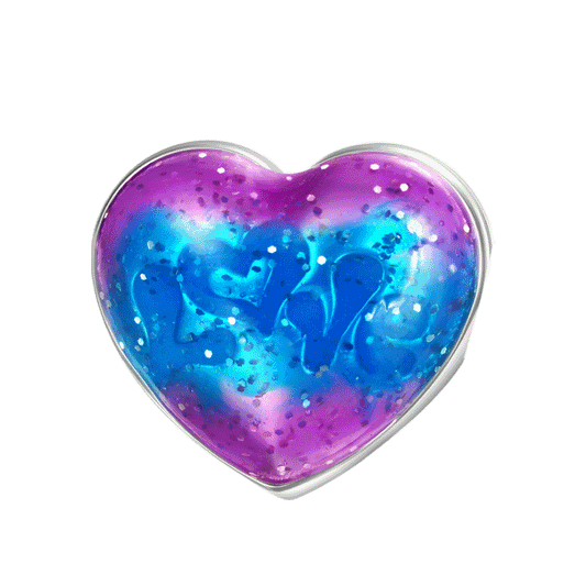 Gnoce Secret Love Glow-in-the-Dark Charm Platinum-plated Silver Blend_1