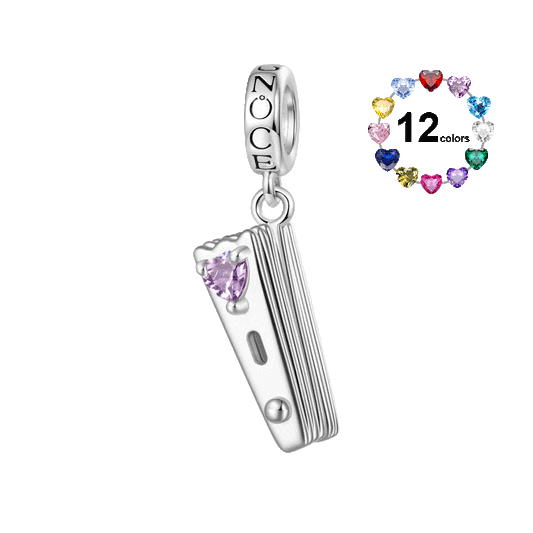 Gnoce LUCKY Openable Fan Charm Platinum-plated Silver Blend_1