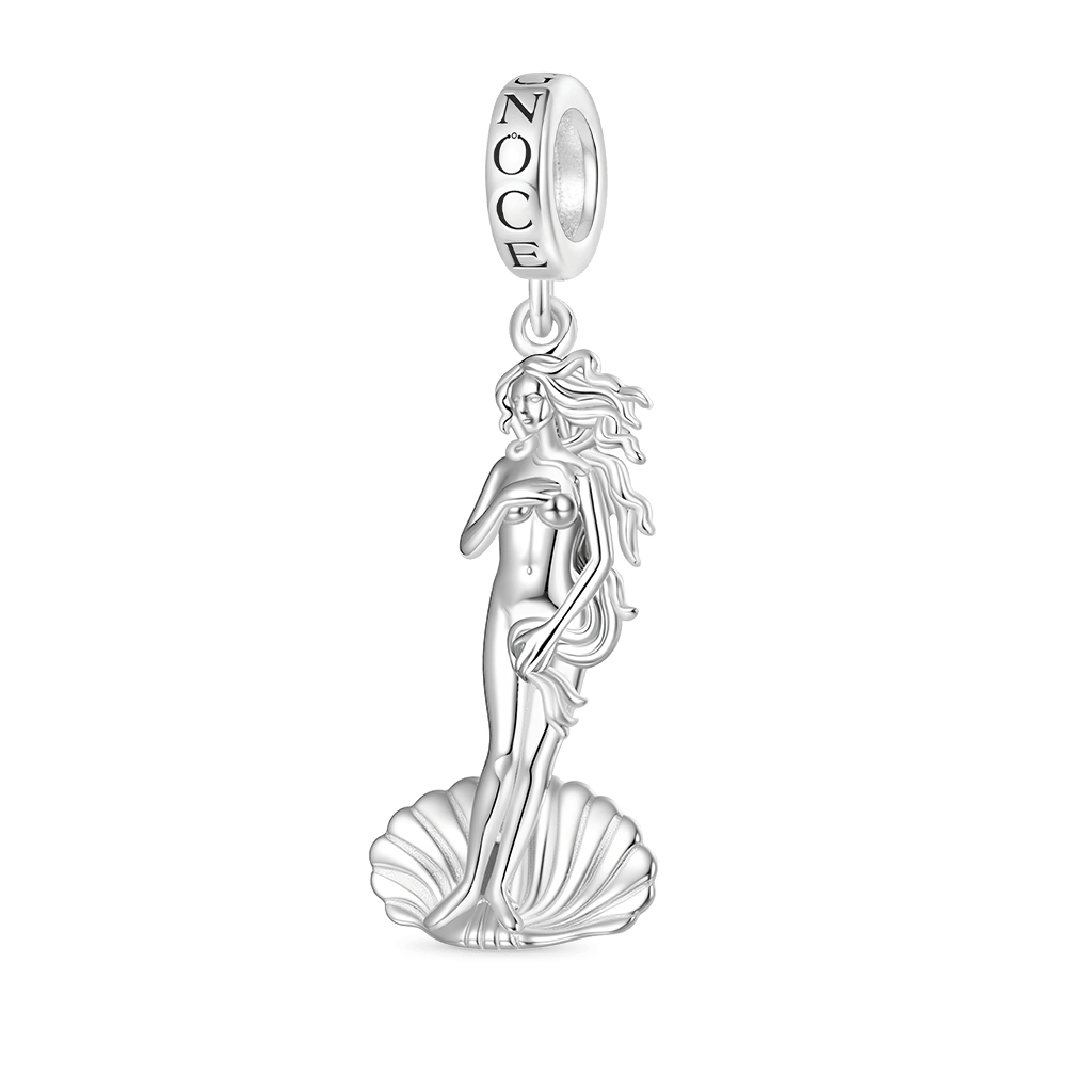 Gnoce Birth of Venus Charm Platinum-plated Silver Blend_1