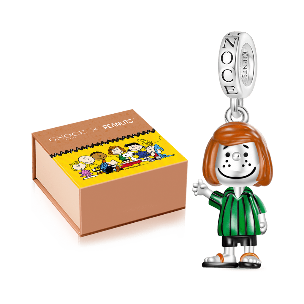 Gnoce Peanuts Peppermint Patty Pendant Dangle Charm_2