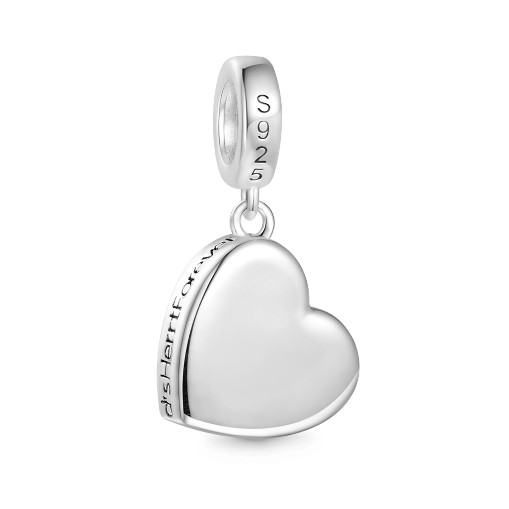 Gnoce Mother's Day Birthstones Forever Heart Pendant Dangle Charm_3