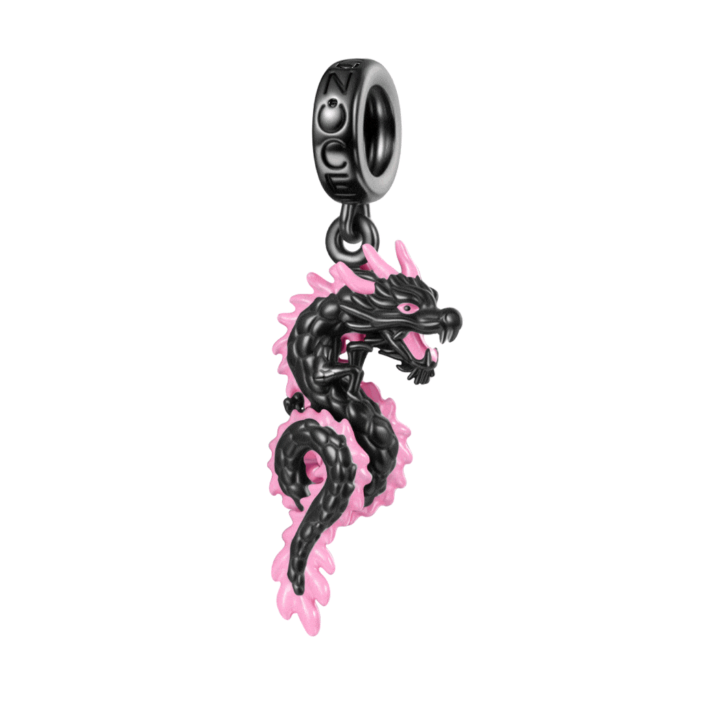 Gnoce Glow-in-the-Dark Black Dragon Charm_1