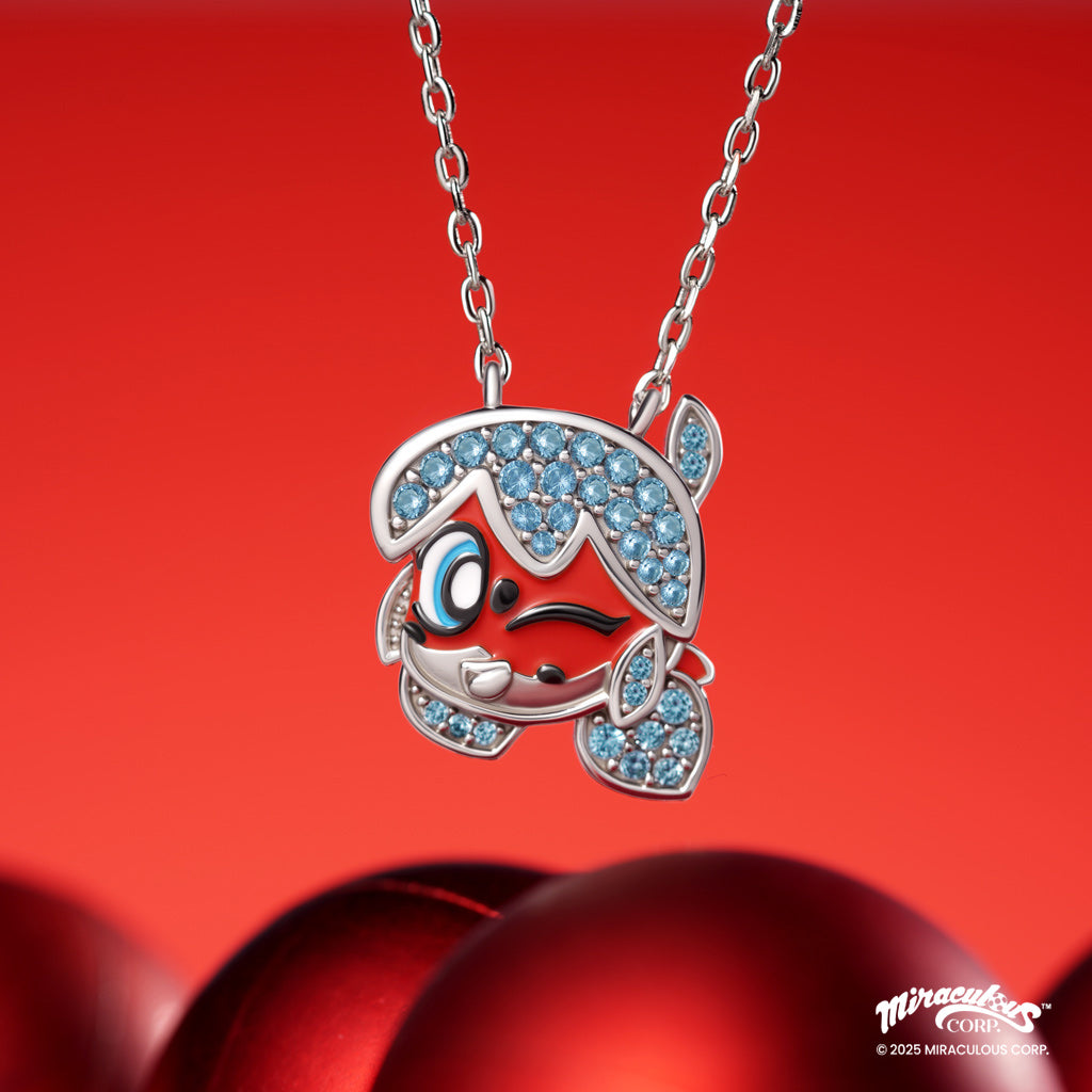 Gnoce Zag Heroez Miraculous - Ladybug Pendant Necklace_3