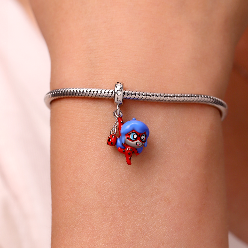Gnoce Zag Heroez Miraculous - Ladybug Pendant Dangle Charm_6