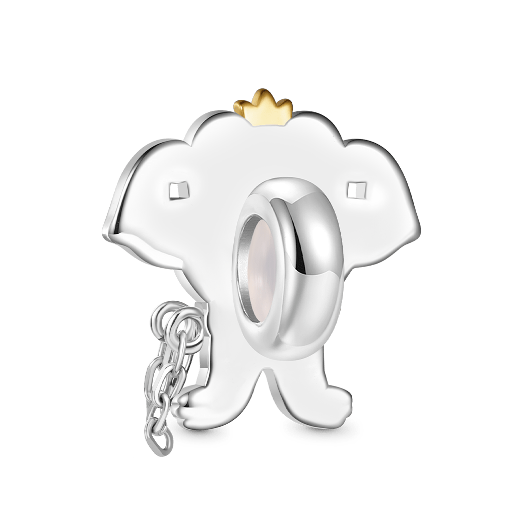 Gnoce Frog Magnetic Removable Pants Stopper Charm Platinum-plated Silver Blend_3