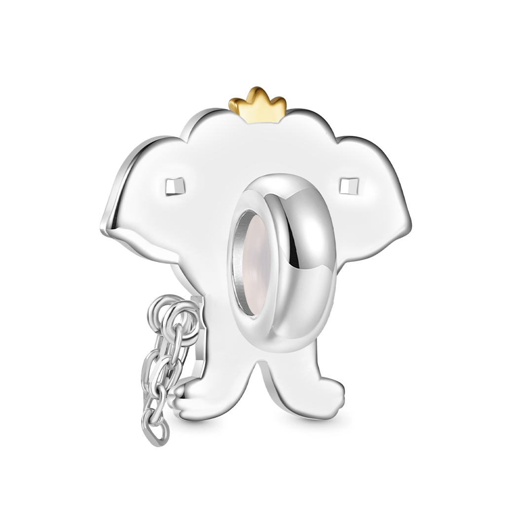 Gnoce Frog Magnetic Removable Pants Stopper Charm Platinum-plated Silver Blend_3