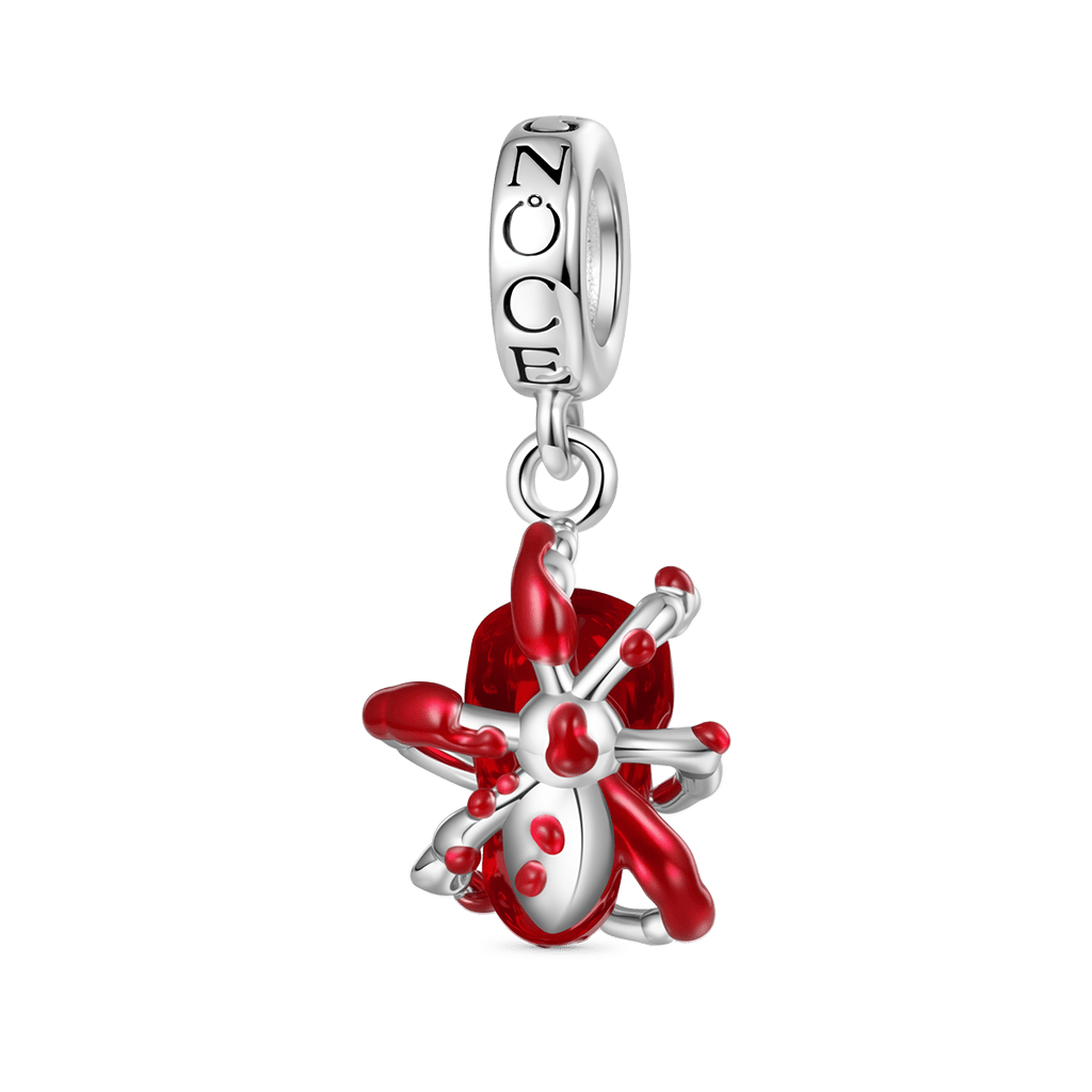 Gnoce Blood Spider Skull Pendant Dangle Charm_1