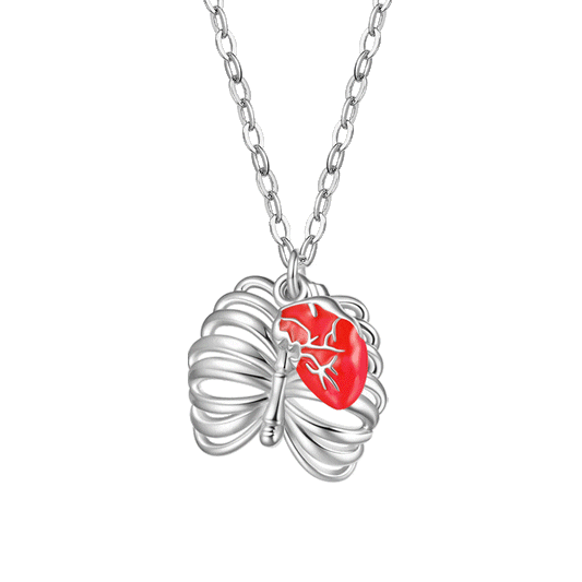 Gnoce Skull Heart Glow-in-the-Dark Necklace_1
