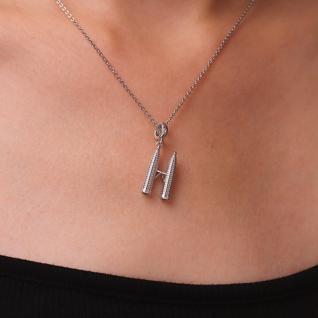 Gnoce City Series - Petronas Twin Towers Pendant Dangle Charm_5