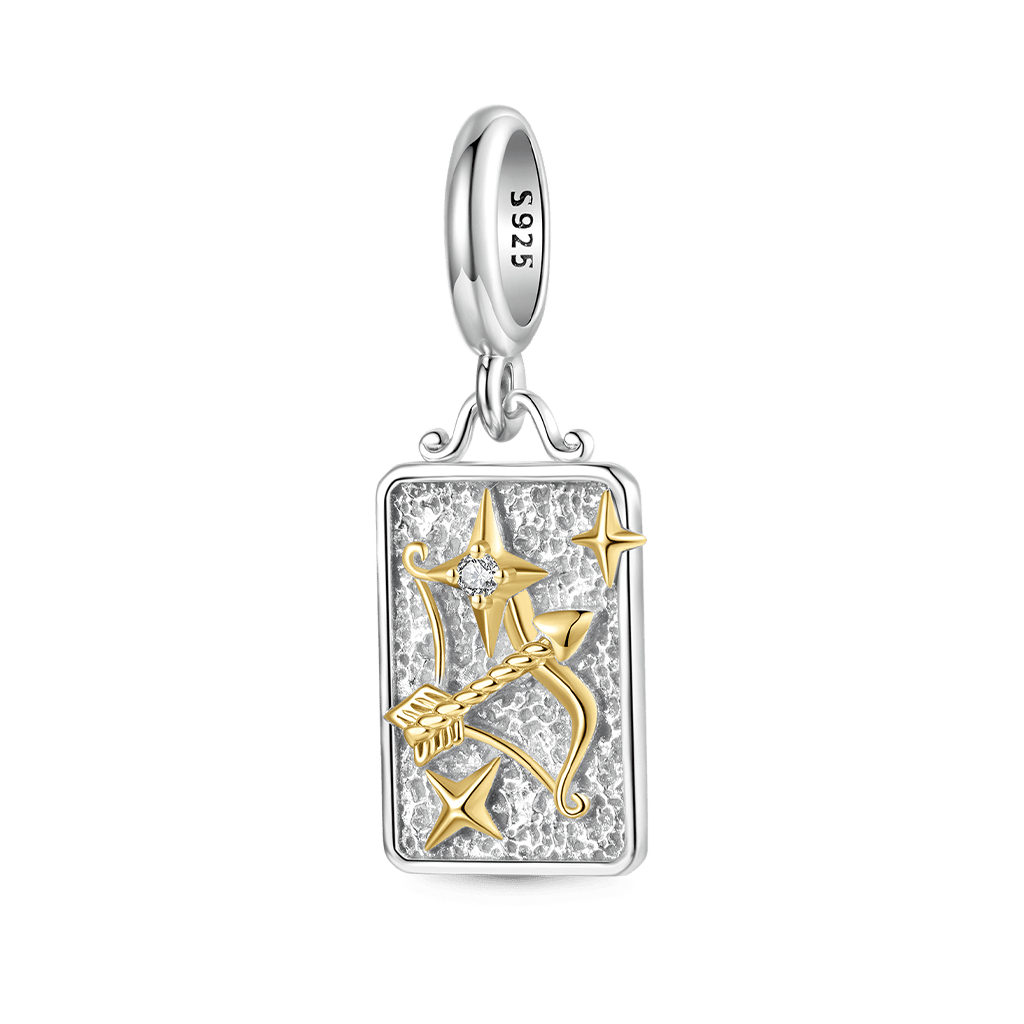 Gnoce Constellation Sagittarius Pendant Dangle Charm_1