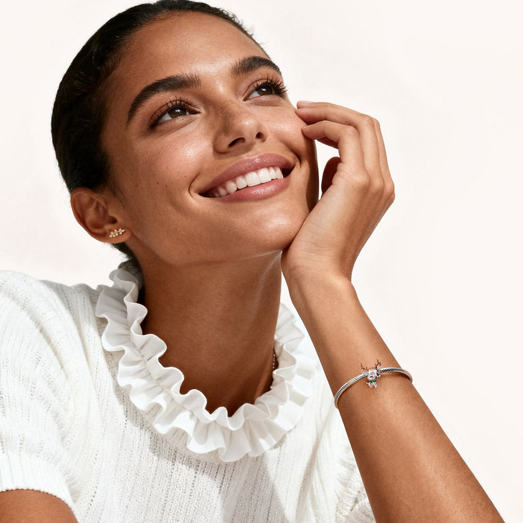 Gnoce Cute Christmas Elk Charm_4