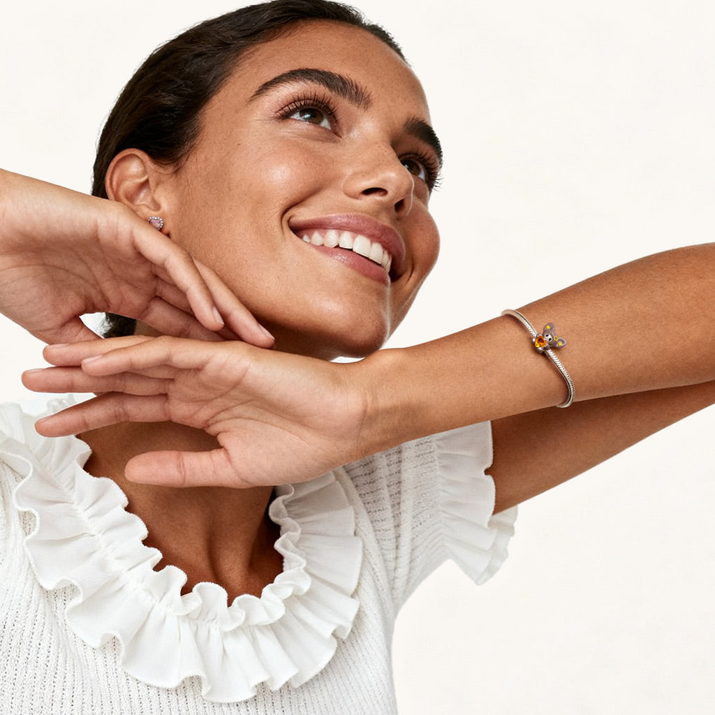 Gnoce Cute Critter Embrace Love Charm_4