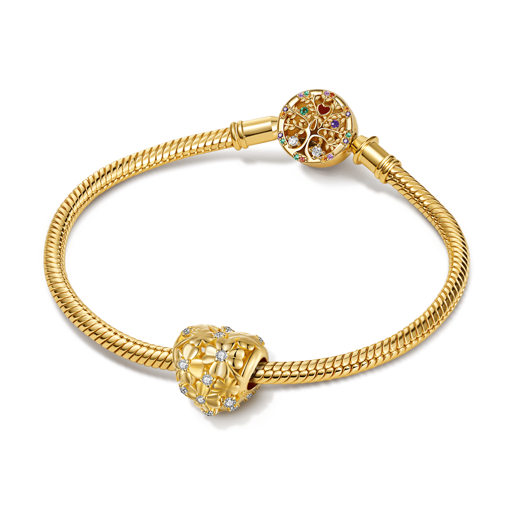 Gnoce Heart Clover Bead Charm_3