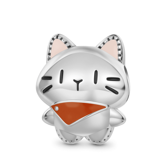 Gnoce Cat Wearing Bib Charm_1