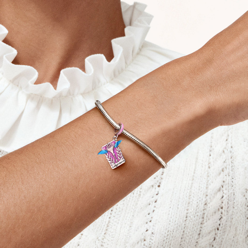 Gnoce Judgement Tarot Glow-in-the-Dark Pendant Dangle Charm_3