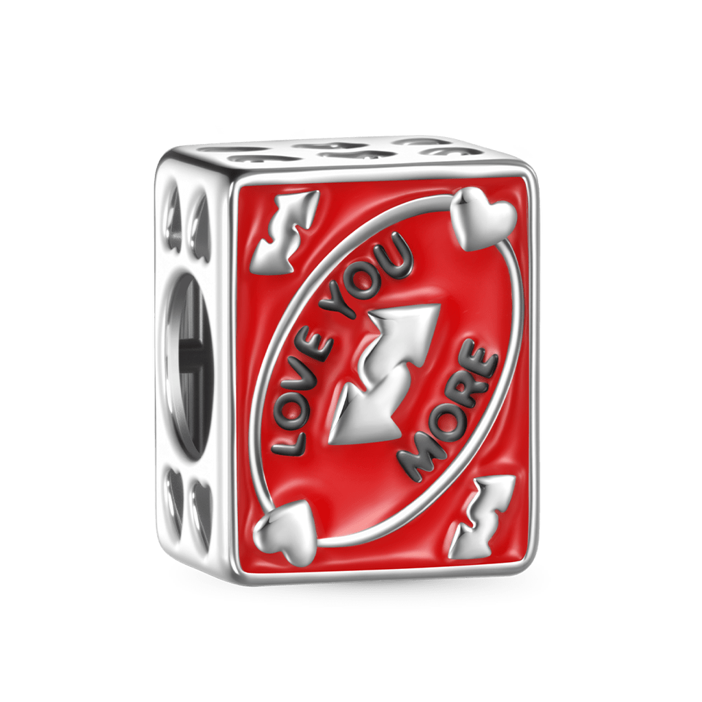 Gnoce Valentine's Day "Love You More" Card Charm_5