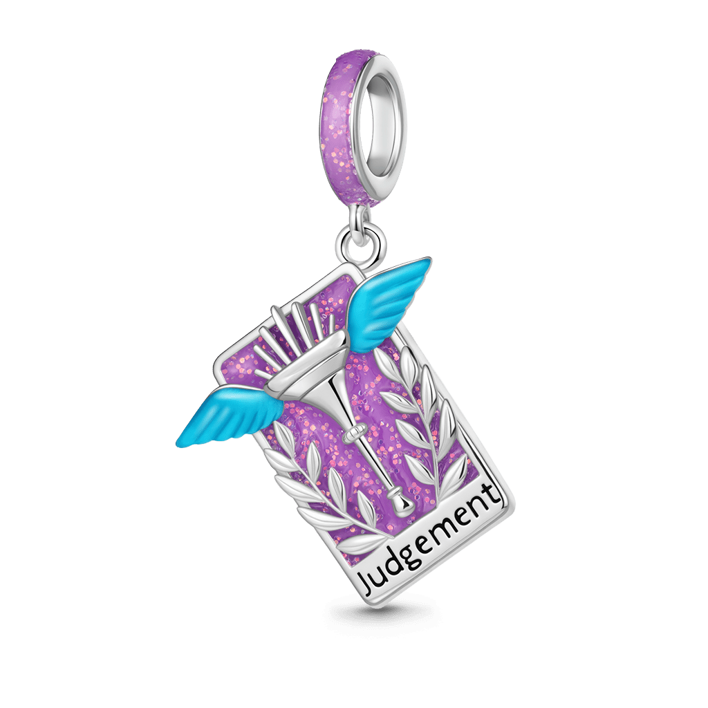 Gnoce Judgement Tarot Glow-in-the-Dark Pendant Dangle Charm_1