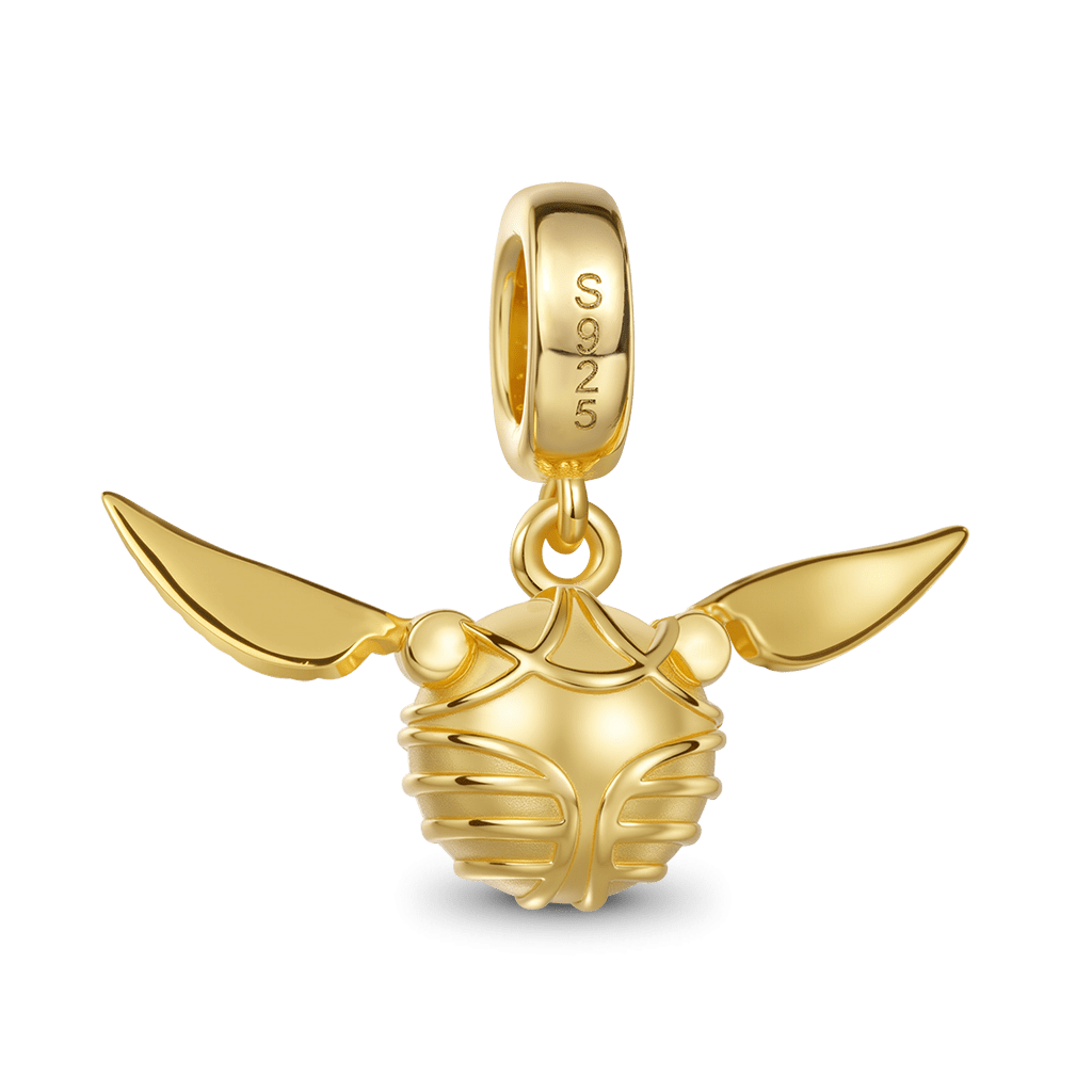 Gnoce Harry Potter Golden Snitch Pendant Dangle Charm_5