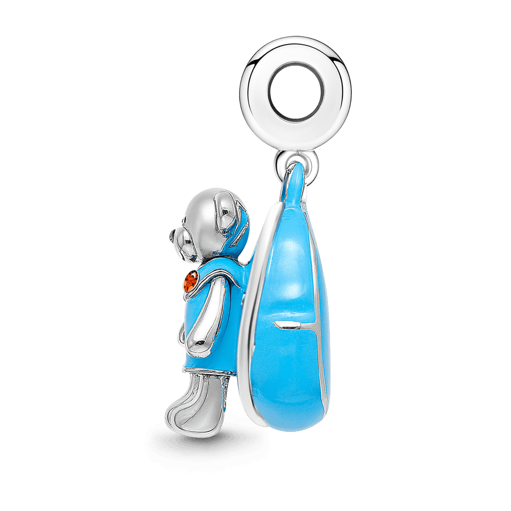 Gnoce Back-to-School Bear Pendant Dangle Charm_4