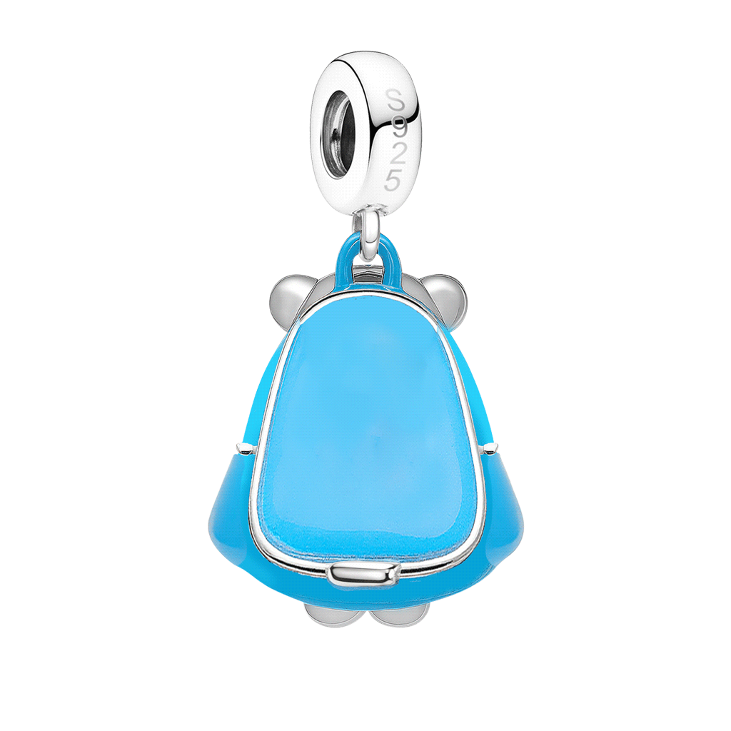 Gnoce Back-to-School Bear Pendant Dangle Charm_6