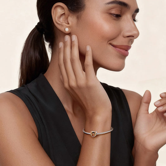 Gnoce Book Lover Personalized Photo Charm_3