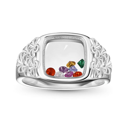 Gnoce Floral Multi-Color Ring_1