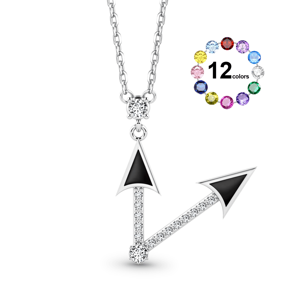 Gnoce Arrow Symbol Necklace_1